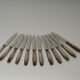 Menagere boulenger art deco metal argente with its 36-pieces screen