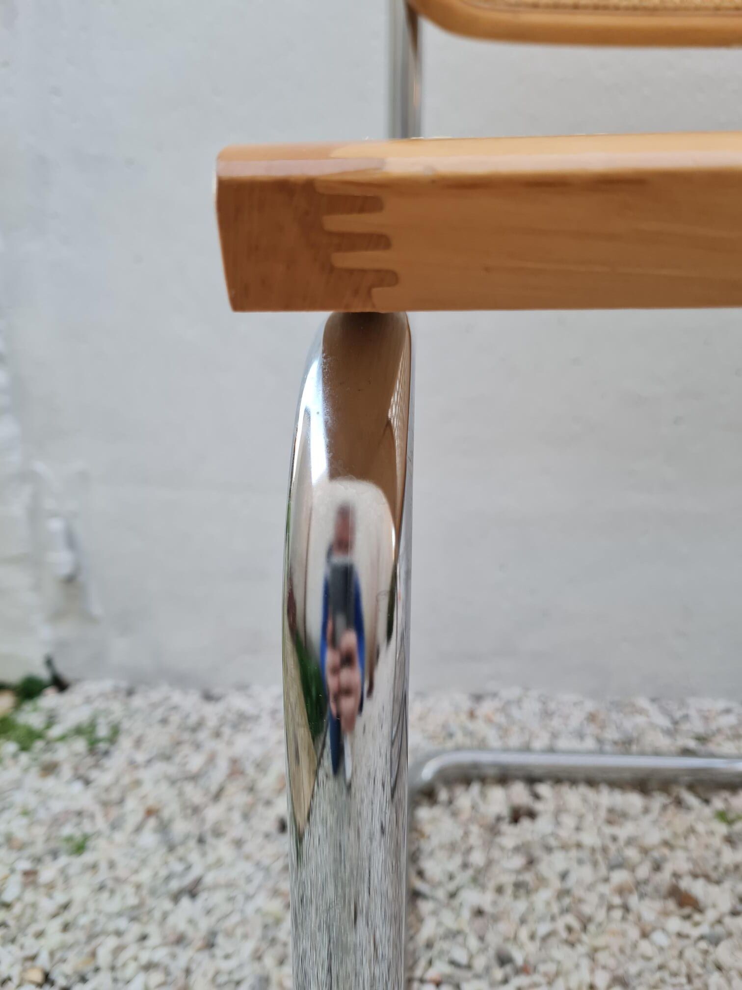 Pair of chairs B32 by Marcel Breuer