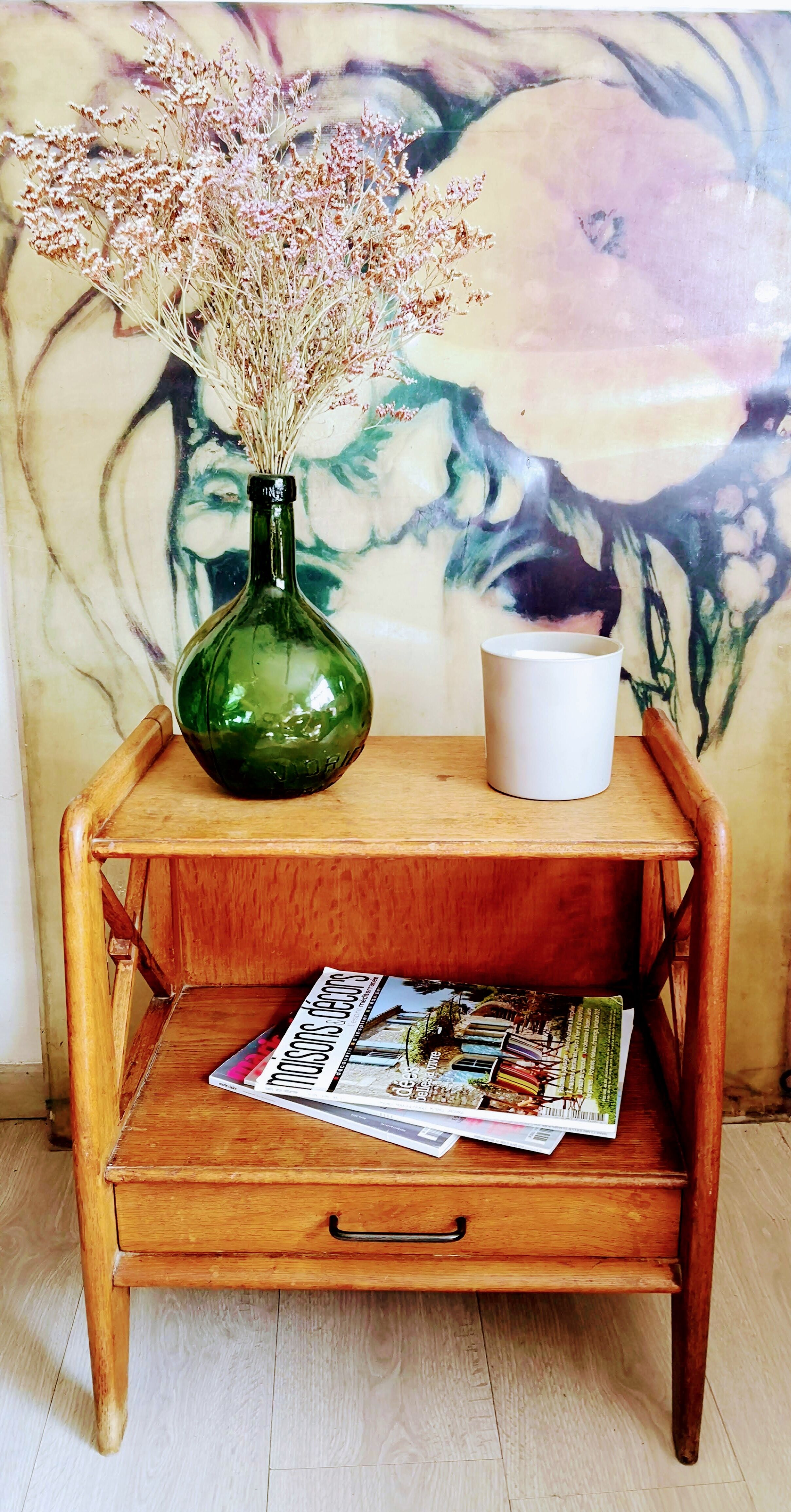 Scandinavian bedside 60 years