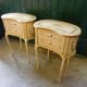 Pair of bedsides modele kidney