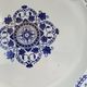 Large dish jules vieillard & cie model "louis xv" 31 cm