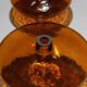 Pair Of Swedish “Bimatare” Amber Glass Vases, 1900s