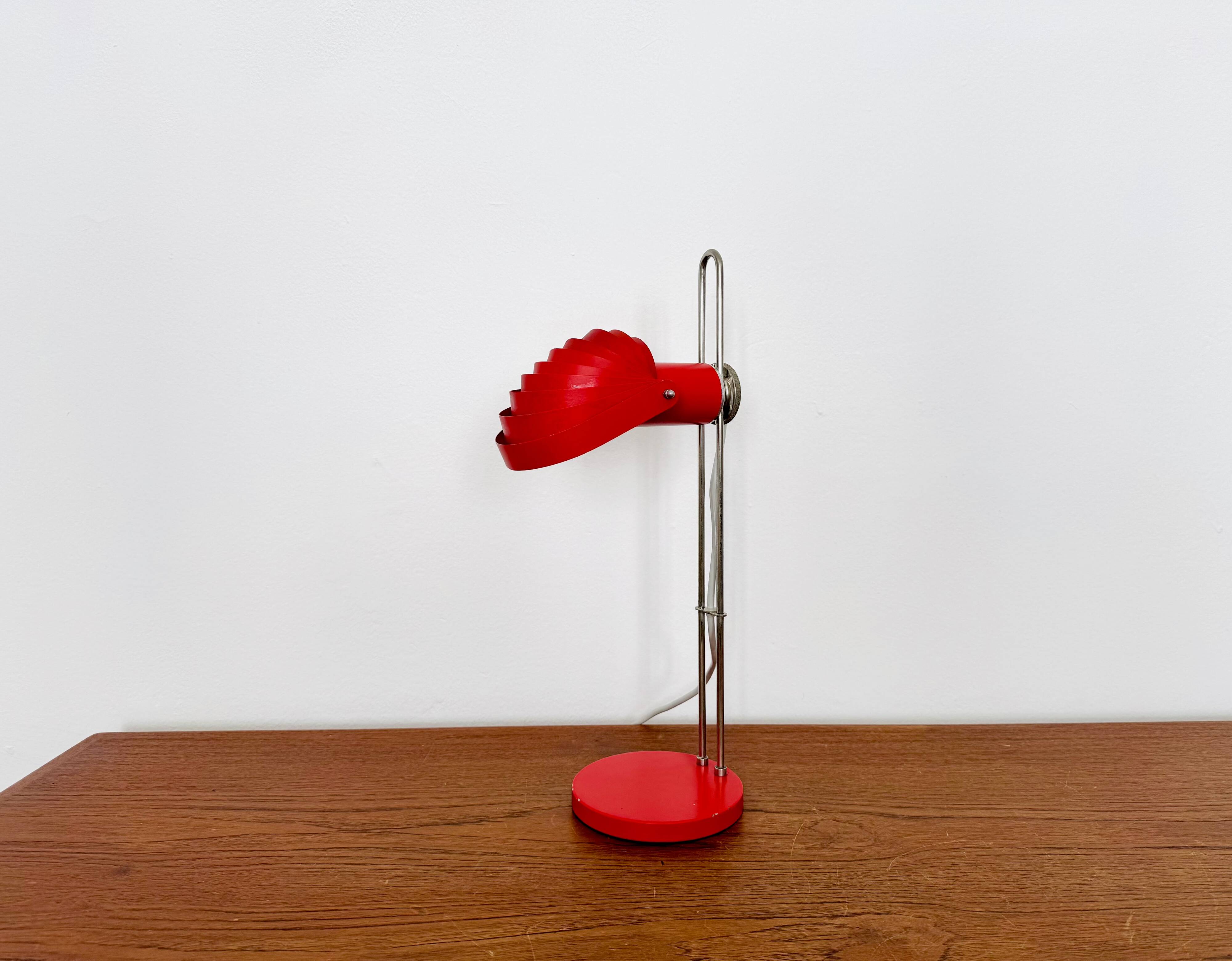 Metal Table Lamp by E.R. Nele for Temde