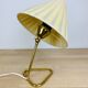 50s brass casserole lamp