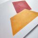 Peinture géométrique minimaliste