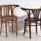 Antique armchairs with armrests (circa 1920). Set of 4 pieces no. 3