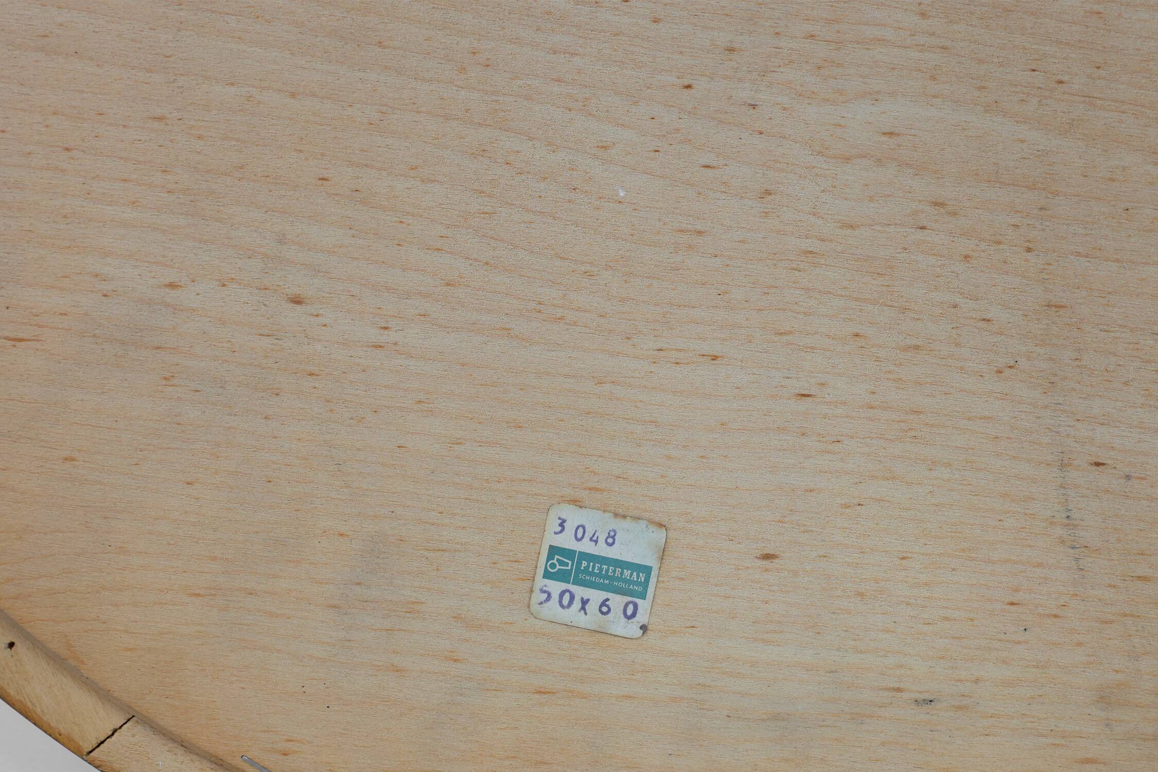 Oval Giltwood Mirror by Pieterman, The Netherlands 1960s