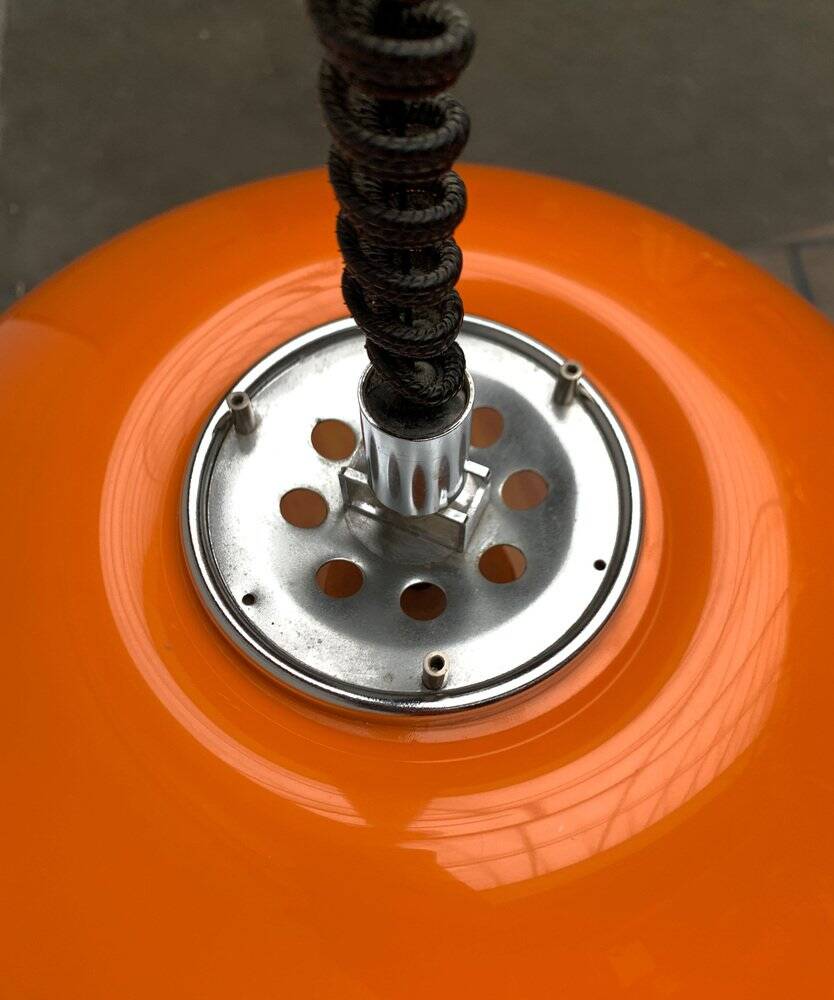 Space Age Pendant Lamp Cabras by Luigi Massoni for Guzzini, 1960s