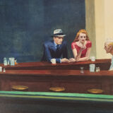 Edward Hopper reproduction poster