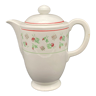 Théière/cafetière en céramique à motif floral