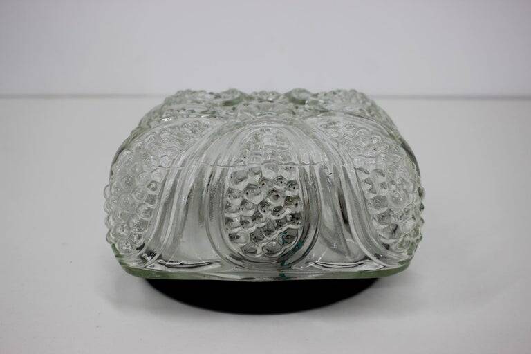 Midcentury Design Wall or Ceiling Lamp, Flush Mount, 1970s