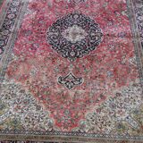Sino ghoum handmade persian oriental rug in silk 250 x 158