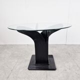 Bamboo dining table by Vivai Del sud, 1970s