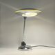 Lampe chromée space age aluminor france, années 60