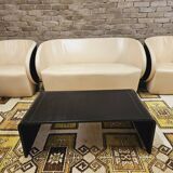 80's sofa armchair coffee table set