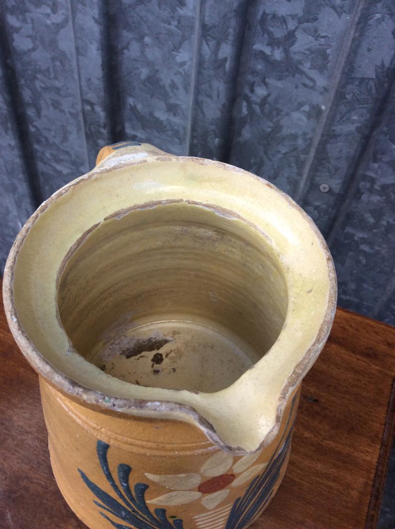 Pitcher water or vintage milk