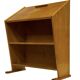 Vintage Oak Secretary Desk by Cor Alons for Den Boer Gouda