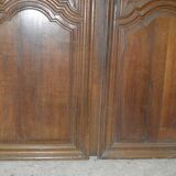 Paire de portes en chêne