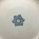 Large round dish in st. Amand earthenware and Hamage model English diametre 32.3 cm