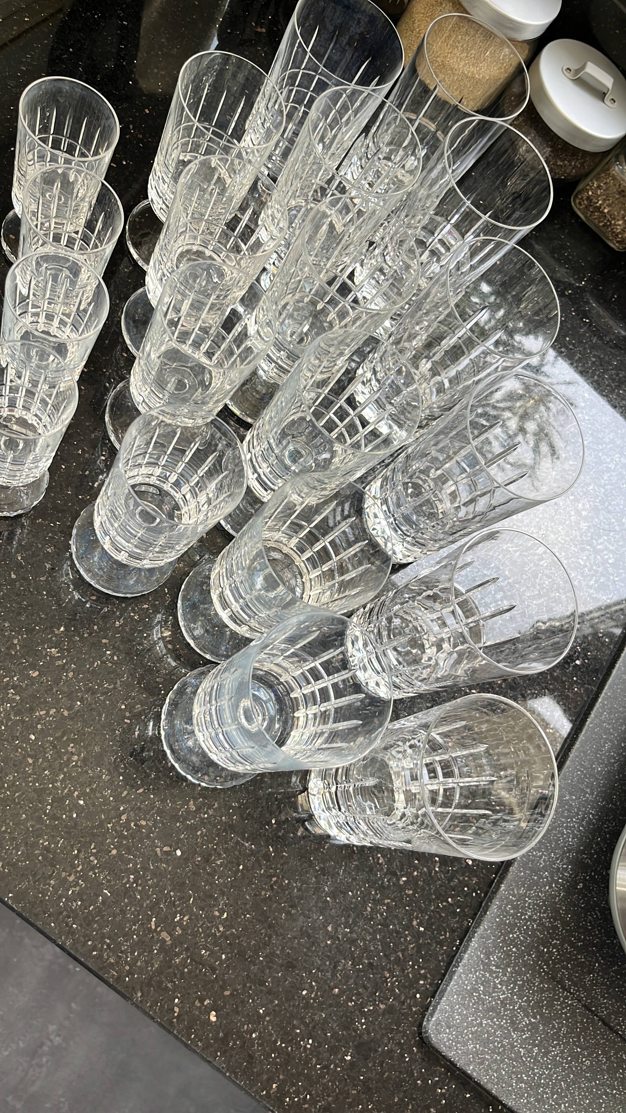 Verres en cristal