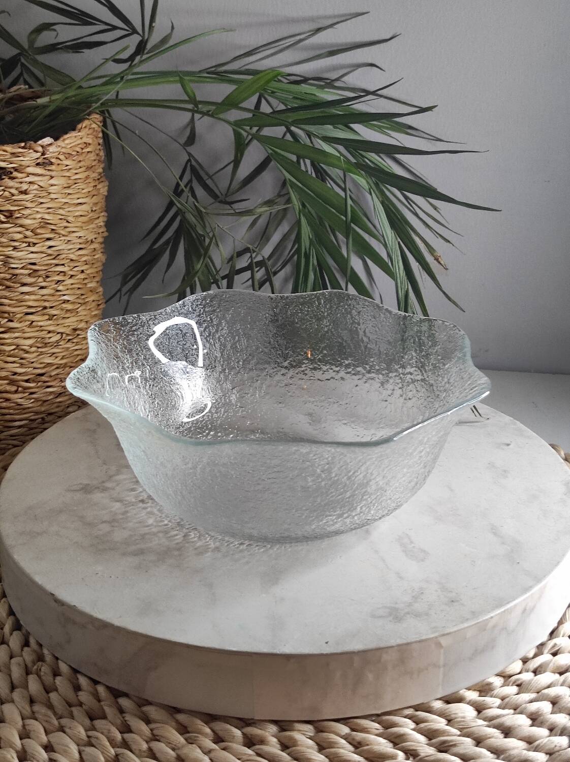 Mini saladier en verre