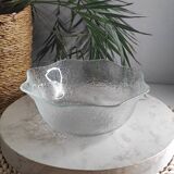 Mini glass salad bowl