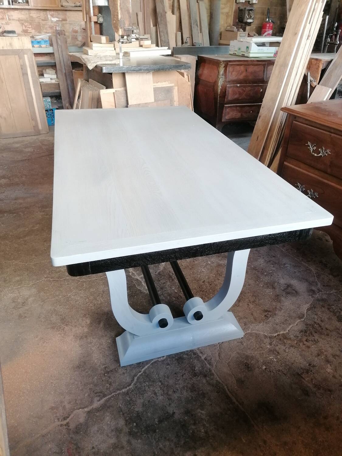 Table à manger art déco