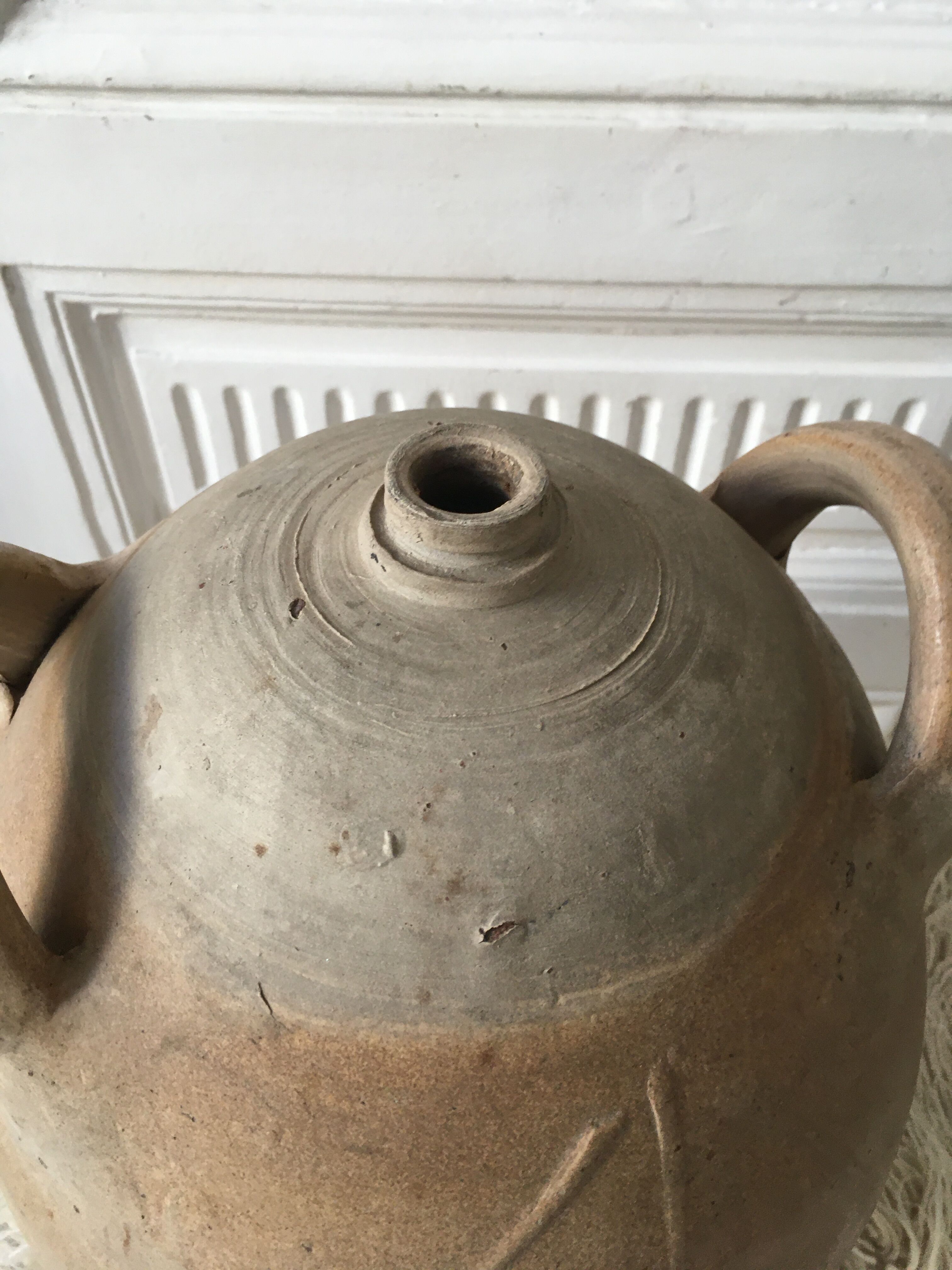 Ancient terracotta jar