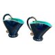 Pair of ceramic vases from Vallauris - 1970s