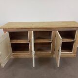 Rustic 3-door sideboard