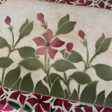 Serving dish of the earthenware factory of Luneville model Periwinkle.