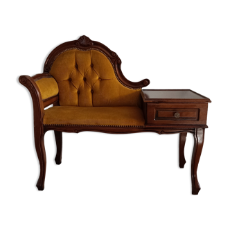 Vintage phone cabinet