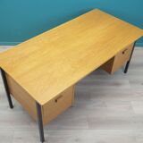 Ash desk, Danish design, 1980s, production: Labofa Møbler