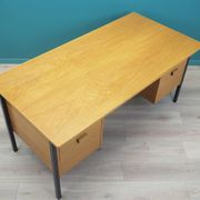 Ash desk, Danish design, 1980s, production: Labofa Møbler