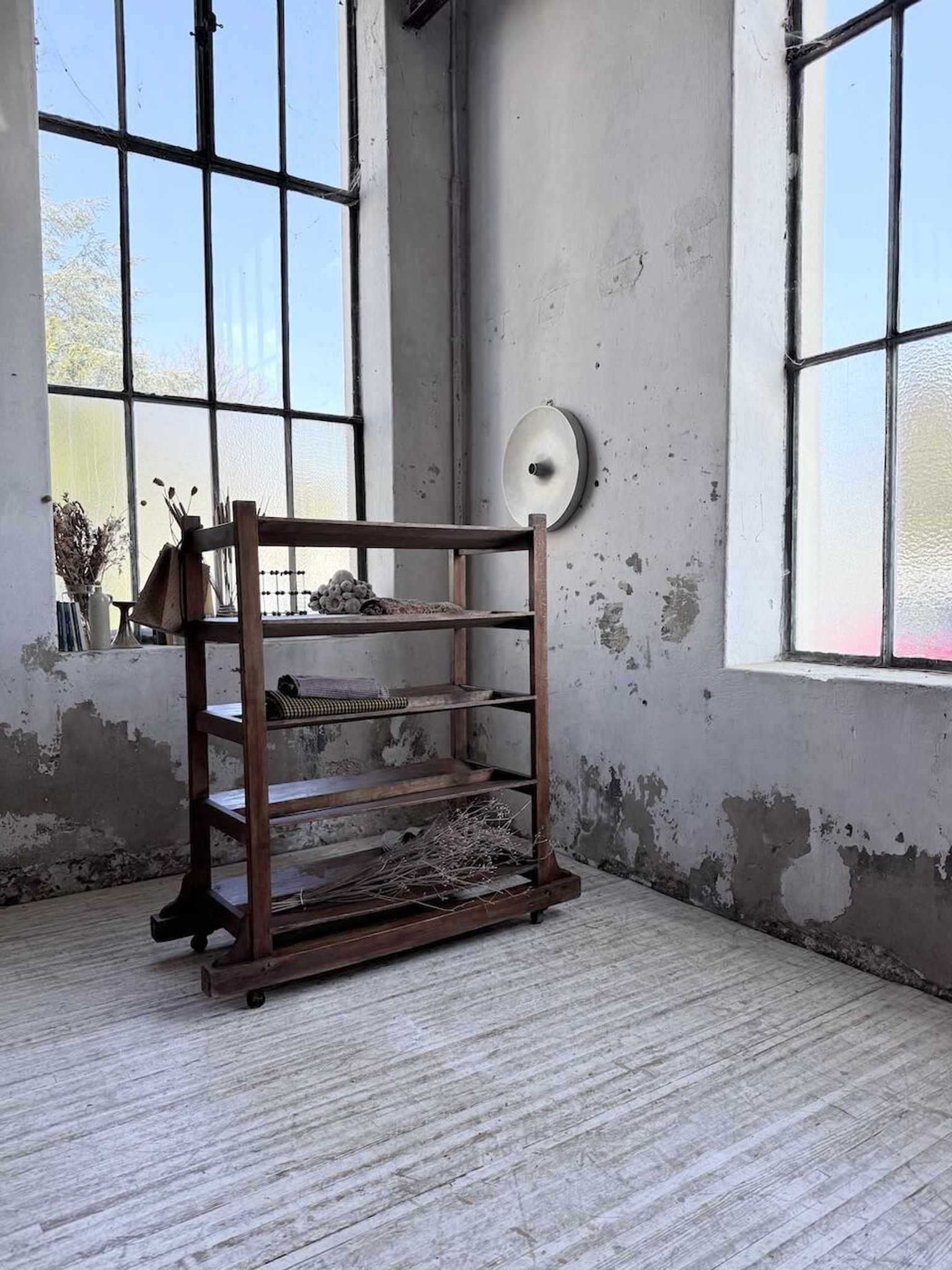 Old bakery shelf from the 1950s.