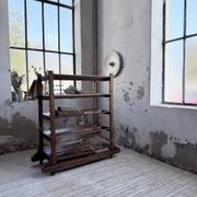 Old bakery shelf from the 1950s.
