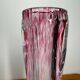 Art Deco crystal soliflore vase