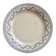Old Gien Aurélie plate – Ivory earthenware with Lesage fabric pattern
