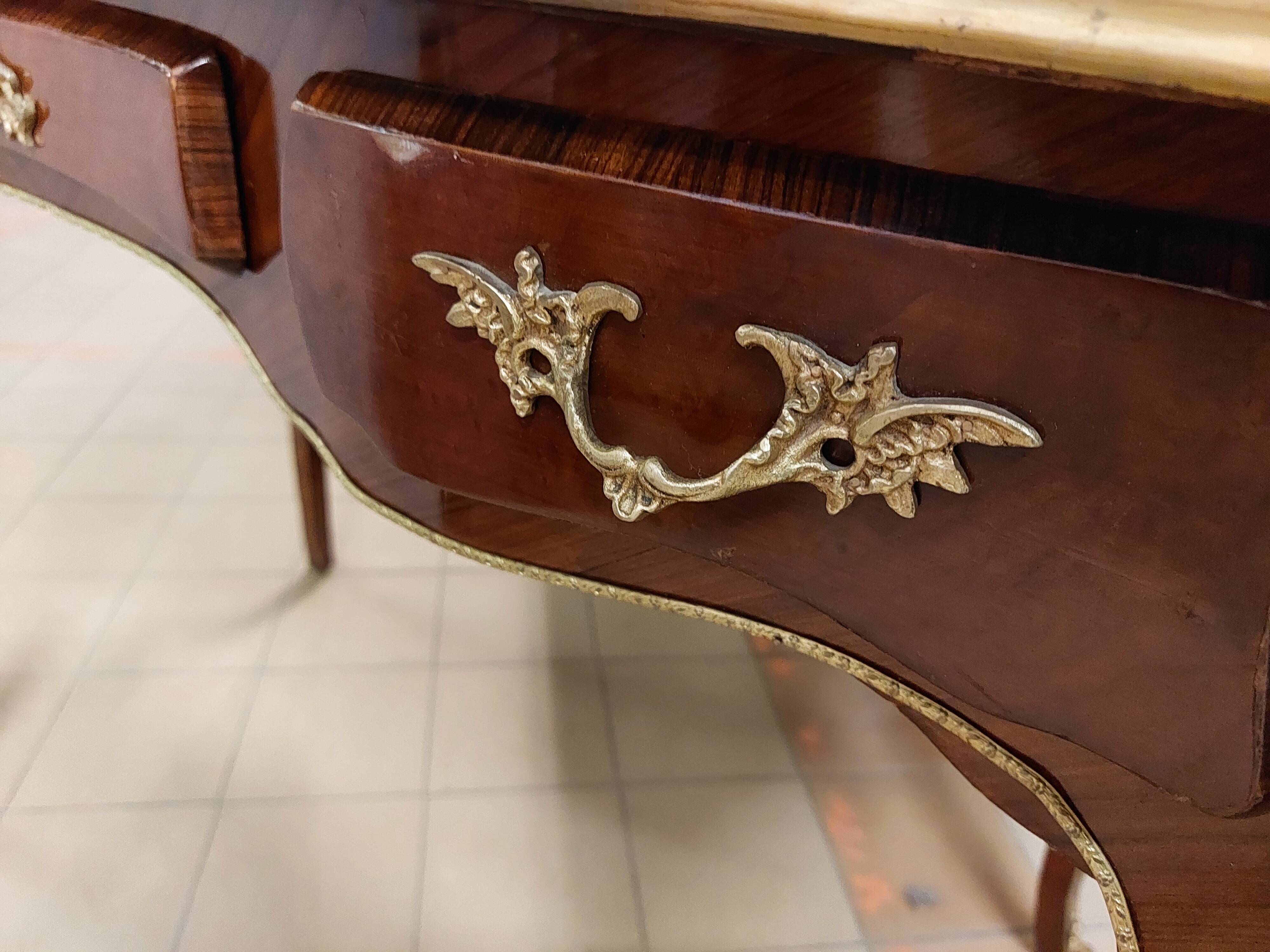Louis XV style baroque living room desk