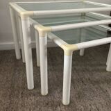 Trio of nesting tables from the 70s-80s