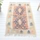 Petit tapis kilim vintage Oushak