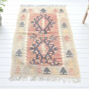 Oushak Vintage Small Kilim Rug