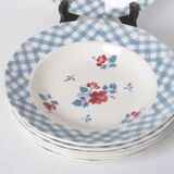 Hollow plates Digoin Sarreguemines