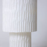 Paire de lampes en albâtre, travail contemporain