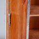 Turquoise Bauhaus three door wardrobe made in 1930s Czechia by Vichr a spol.