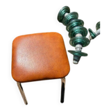 Vintage leather stool
