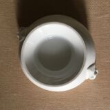 White broth bowl and salad bowl