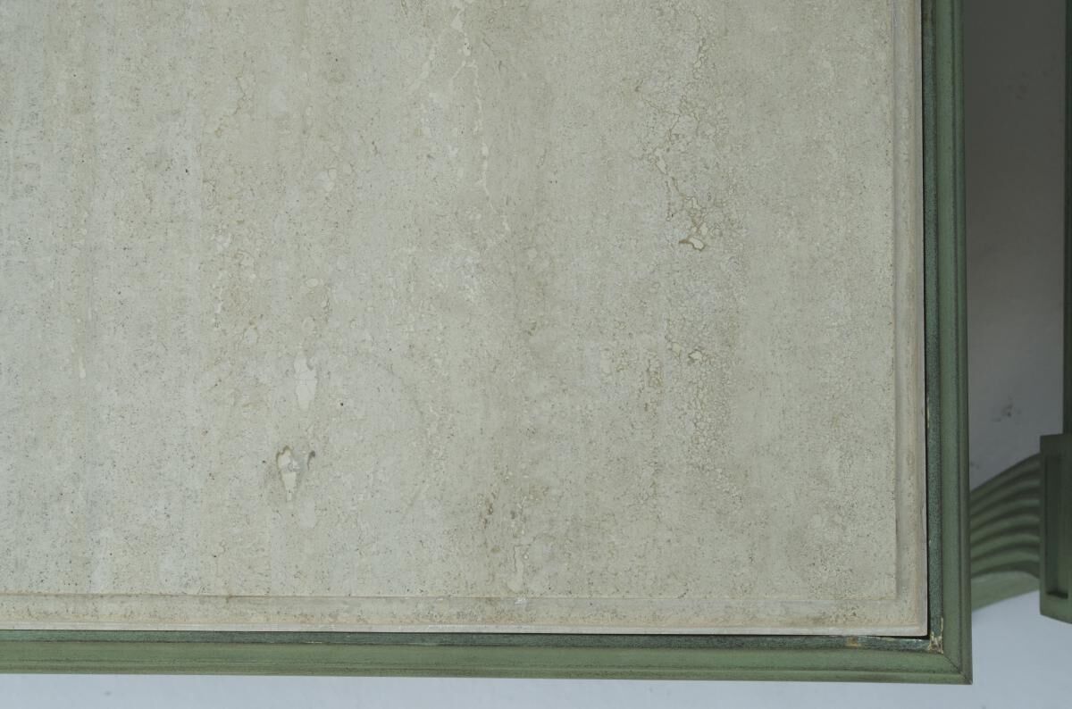 Pair of low tables square Etruscan style bronze skated to the antique circa 1970'