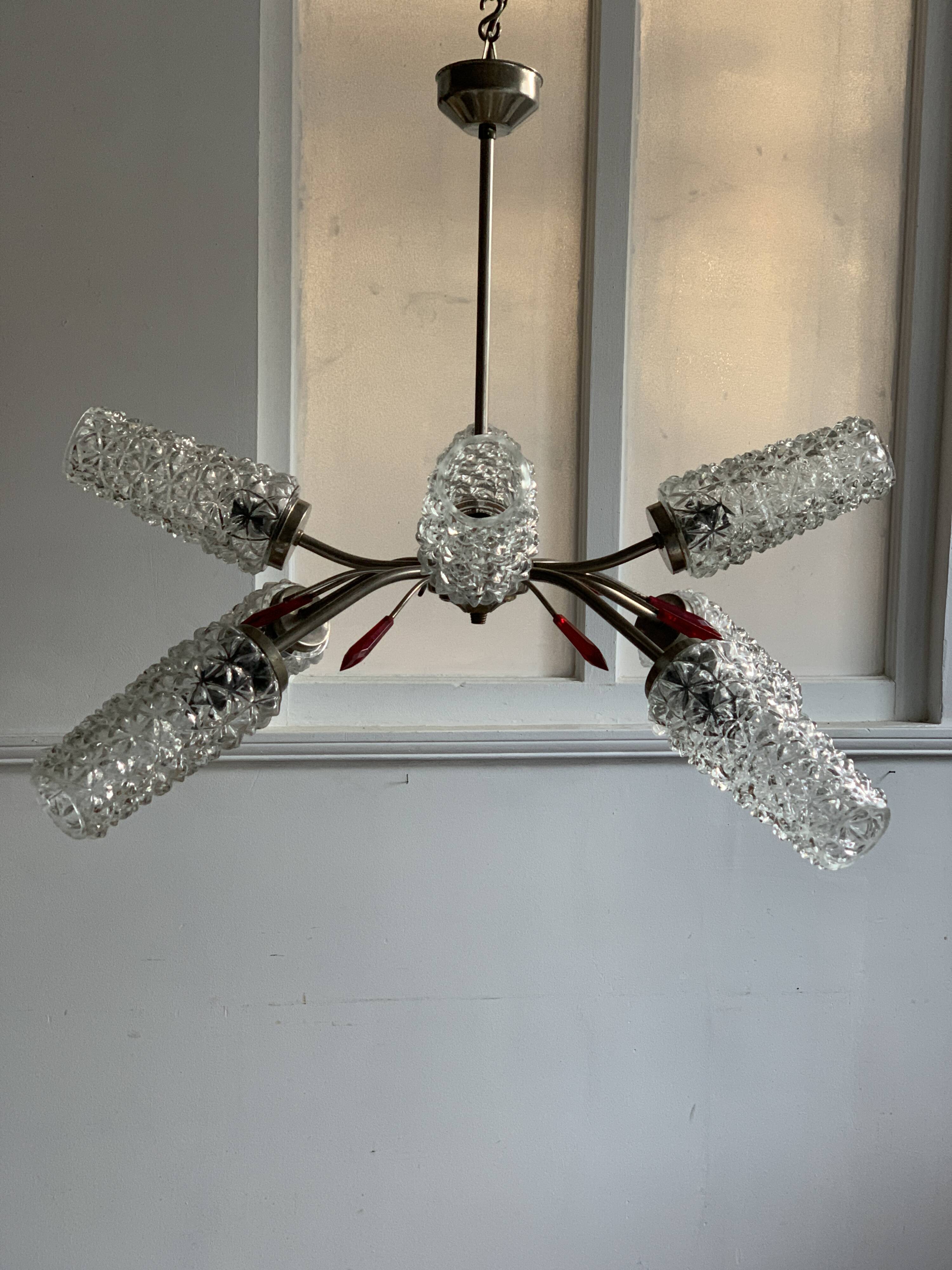 Tulip chandelier pendant