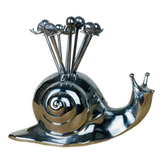 Benjamin rabier metal snail pike holder